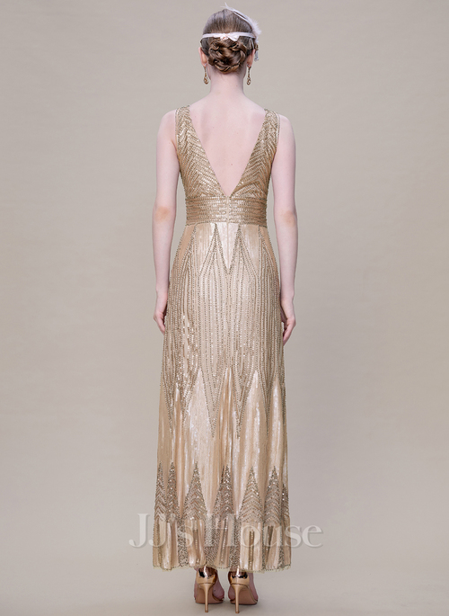 1920s flapper dress gold Reserved Vintage 1920s Flapper Dress Gold Metallic Lace Size M – Poppy's  Vintage Clothing main image 0