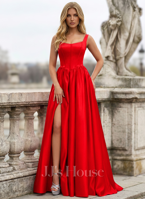 Prom Dresses J House Dresses JJ's House Junior Prom Wedding Homecoming  Satin Dress Cream