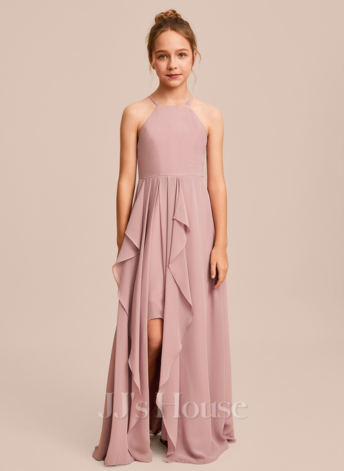 Melodie A-line Chiffon Junior Bridesmaid Dress | JJ's House Melodie A-line Chiffon Junior Bridesmaid Dress | JJ's House