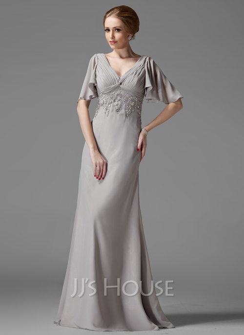 V Neck Jjshouse Mother Of The Bride Long Dresses JJ's House Mother Of The  Bride Dresses (3198) JJ's House