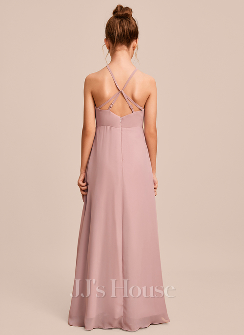 Melodie A-line Chiffon Junior Bridesmaid Dress | JJ's House