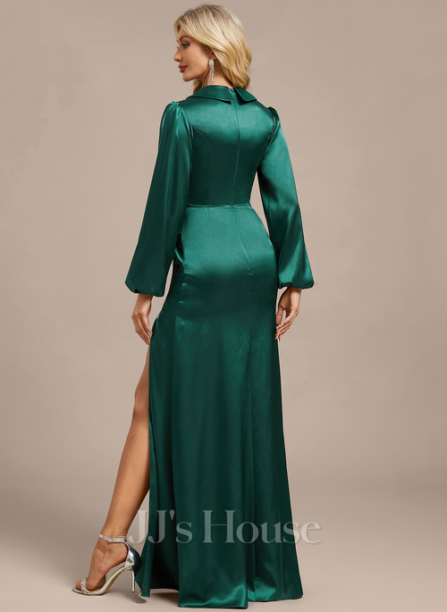 collared evening dress Maren Collared Midi Dress main image 1