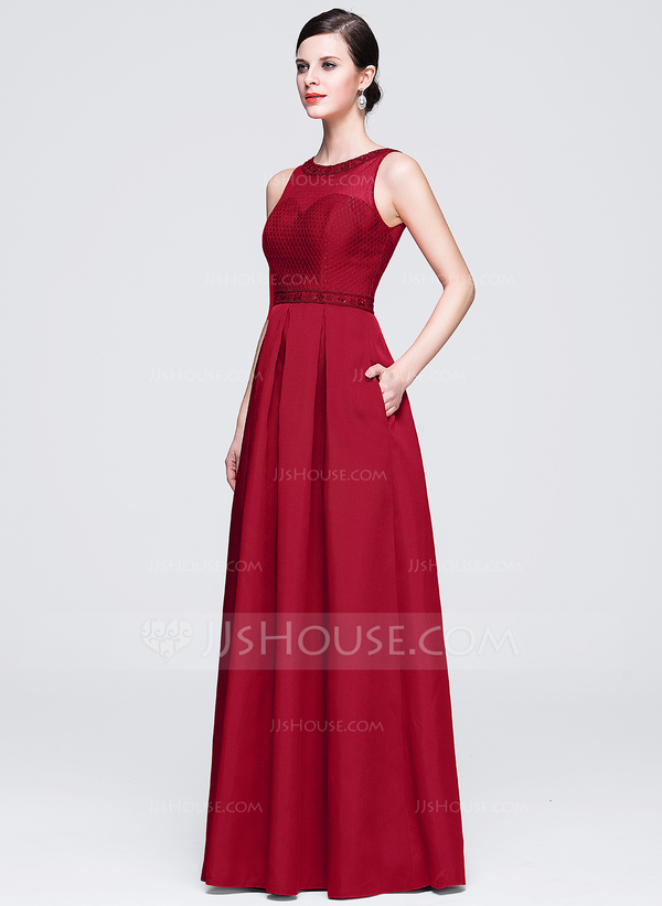 A-line One Sleeve Slit Silver Grey Lace Appliques Evening Gown JTE524