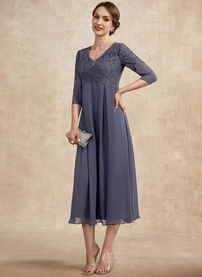sachin and babi light blue dress Silver Gray Beaded Mother Of The Bride Dresses... From Lindaxu90, $112.09 main image 1