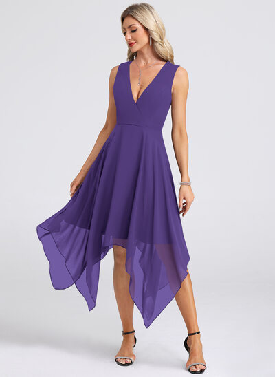 Chiffon Midi Dress