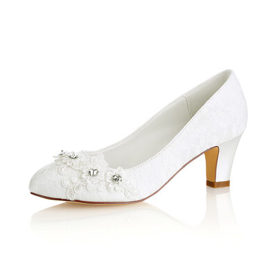 Witte bruidsschoenen voor dames koop je online bij de Bijenkorf