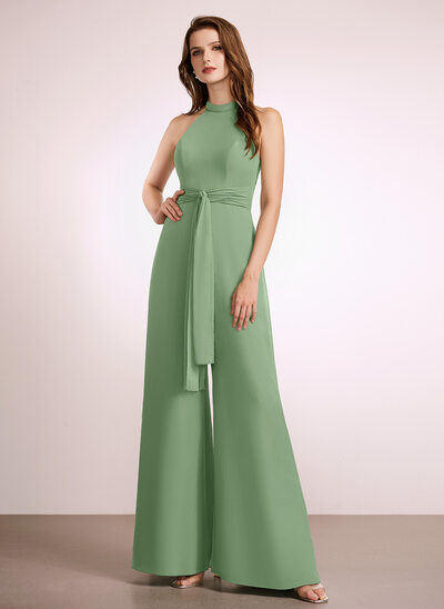 slim fit dress slacks Emerald Green Heaven V-Neck Bridesmaid Dress Elegant main image 0