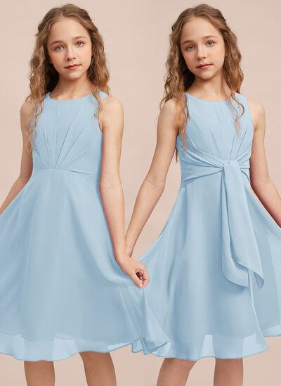 Kleid Wandelbar in A-Linie aus Chiffon