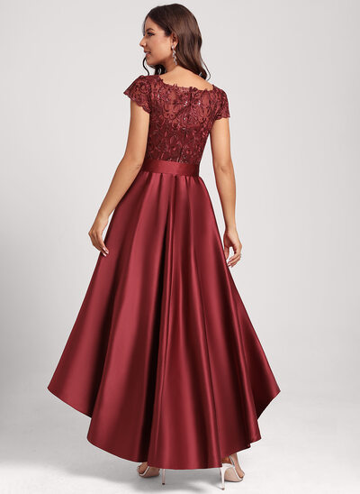 Special Occasion Glamorous Elegant Plus Size Gowns Evening Vestidos Fiesta  Jjshouse Thora A-line Sequins Lace