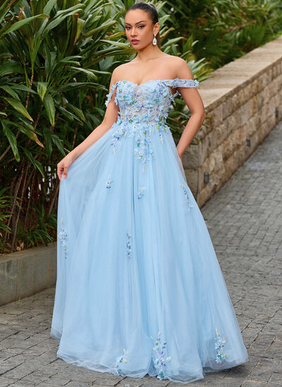 3D Floral Prom Dresses | JJ's House