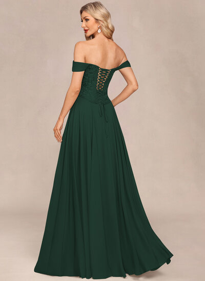 slim fit dress slacks Faviana 11429 Prom Dress - Dark-Hunter-Green main image 1