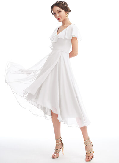 Robe midi en mousseline