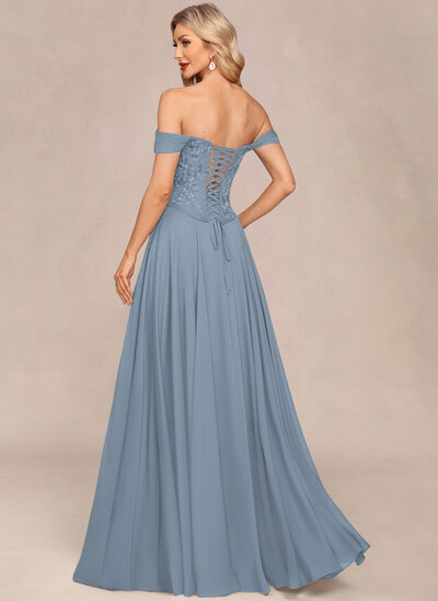 Dusty Blue Evening Dresses | JJ's House
