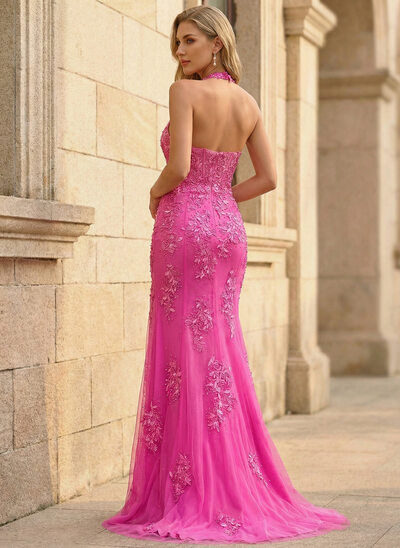 Halter Neck Prom Dresses | JJ's House