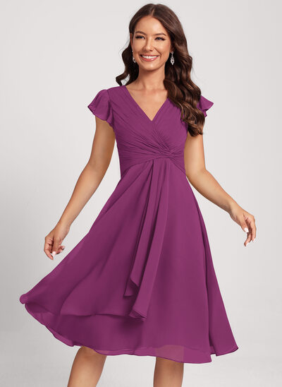 Robe midi en mousseline