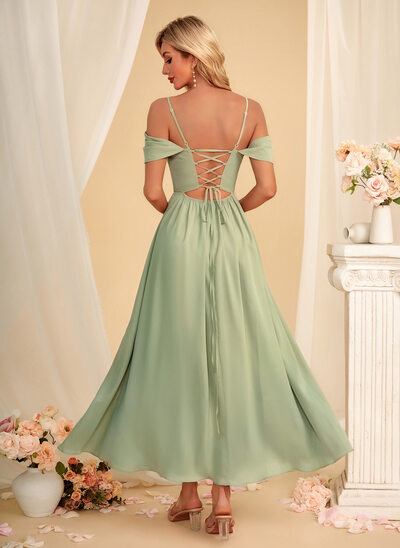 princess polly baby blue dress Cheap Beach Chiffon Blue Bridesmaid Dresses Simple Long Wedding Guest –  MyChicDress